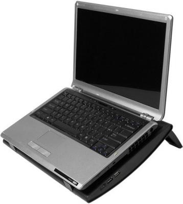 Подставка для ноутбука Media-Tech Heat Buster 3 MT2657 - с ноутбуком