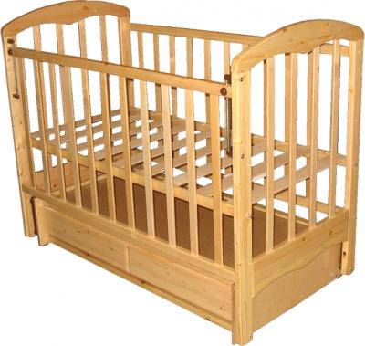 Детская кроватка РИО Виктория (Натуральный цвет) - общий вид