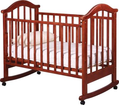 Детская кроватка РИО Виктория-2 к (Вишня) - общий вид