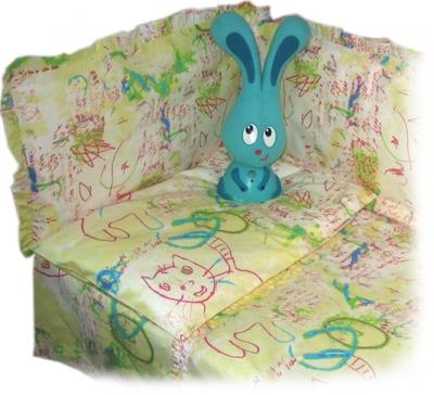 Комплект постельный для малышей Ночка Каляки-маляки 6 - общий вид