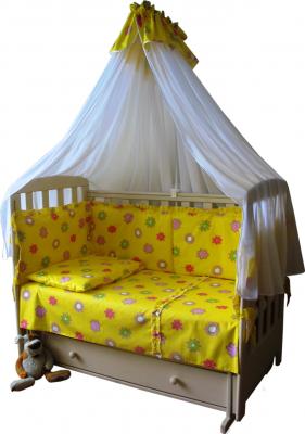 Комплект постельный для малышей Ночка Солнышко 6 - балдахин в комплект не входит