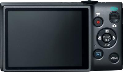 Компактный фотоаппарат Canon IXUS 133 Black - вид сзади