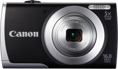 Компактный фотоаппарат Canon PowerShot A2550 Black - общий вид