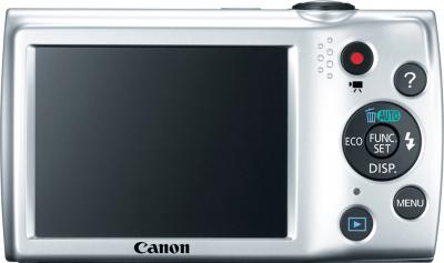 Компактный фотоаппарат Canon PowerShot A2550 Black - вид сзади