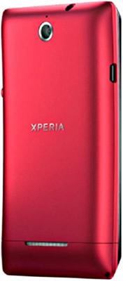 Смартфон Sony Xperia E / C1505 (розовый) - вид сзади