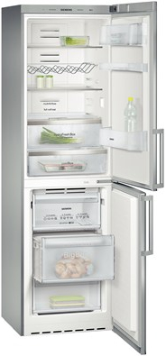 Холодильник с морозильником Siemens KG39NAI20R - в раскрытом состоянии