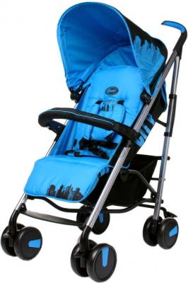 Детская прогулочная коляска 4Baby City (синий) - общий вид