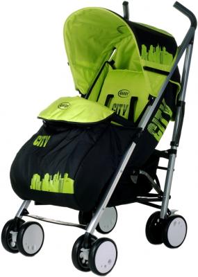 Детская прогулочная коляска 4Baby City (зеленый) - общий вид