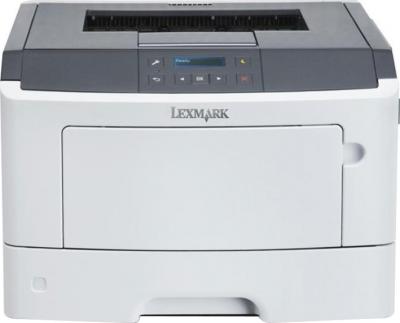 Принтер Lexmark MS410dn - фронтальный вид