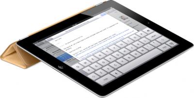 Чехол для планшета Apple iPad Smart Cover Tan (MC948ZM/A) - опция подставки