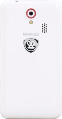Смартфон Prestigio MultiPhone 4322 DUO White (PAP4322DUOWHITE) - вид сзади