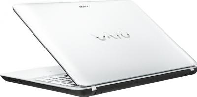 Ноутбук Sony VAIO SVF1521K2R/W - вид сзади
