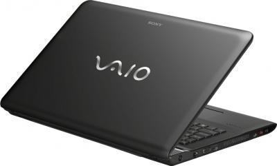Ноутбук Sony VAIO SVE1713Y1R/B - вид сзади