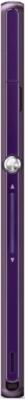 Смартфон Sony Xperia Z (C6603) Purple - вид сбоку