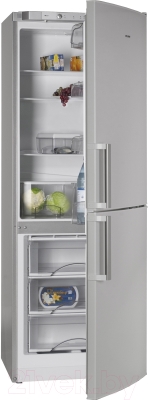 Холодильник с морозильником ATLANT ХМ 6221-180 - с открытой дверью