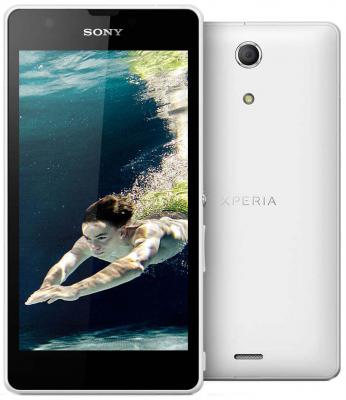 Смартфон Sony Xperia ZR (C5503) White - общий вид