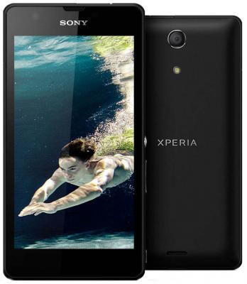 Смартфон Sony Xperia ZR (C5503) Black - общий вид