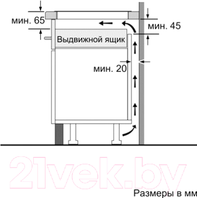 Индукционная варочная панель Bosch PIA611F18E