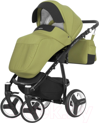 Детская универсальная коляска Riko Re-Flex 3 в 1 (05/green olive)