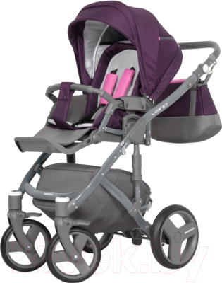 Детская универсальная коляска Riko Vario 3 в 1 (04/purple)
