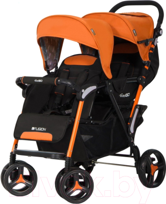 Детская прогулочная коляска EasyGo Fusion (orange)