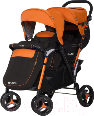 Детская прогулочная коляска EasyGo Fusion (orange)