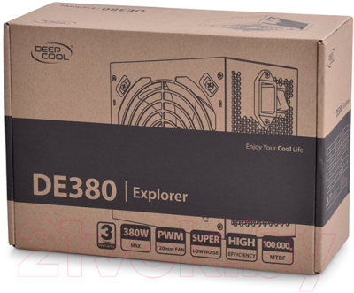 Блок питания для компьютера Deepcool DE-380 (DP-DE380-BK)