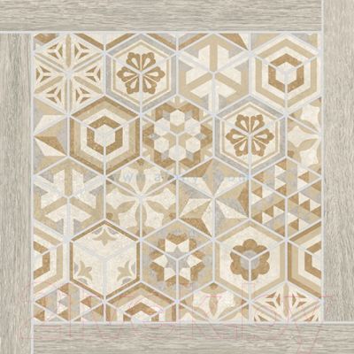 Декоративная плитка VitrA Veneto K944142 (450x450, серый)
