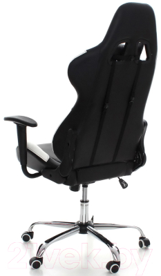 Кресло офисное Calviano Lucaro Racing 012 (черный/белый)