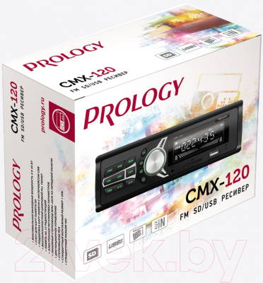 Бездисковая автомагнитола Prology CMX-120