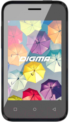Смартфон Digma First XS350 (черный)