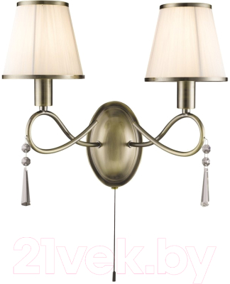 Бра Arte Lamp Logico A1035AP-2AB