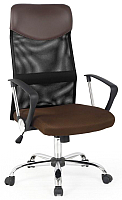 Кресло офисное Halmar Vire (коричневый) - 