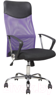 Кресло офисное Halmar Vire (черный/фиолетовый)