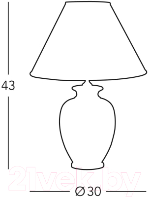Прикроватная лампа Kolarz Giardino-Perla 0014.73.4
