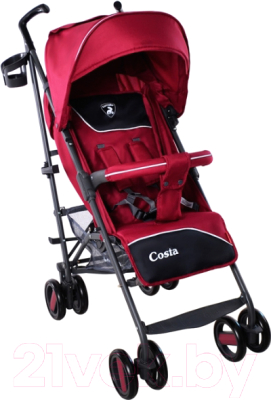 Детская прогулочная коляска Carrello Сosta CRL-1409 Magic Crimson
