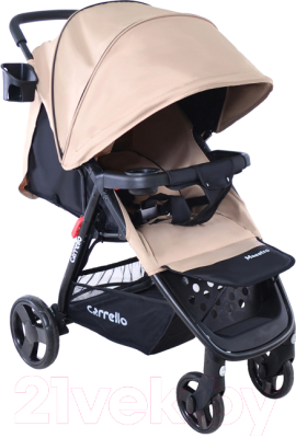 Детская прогулочная коляска Carrello Maestro / CRL-1414 (Beige)