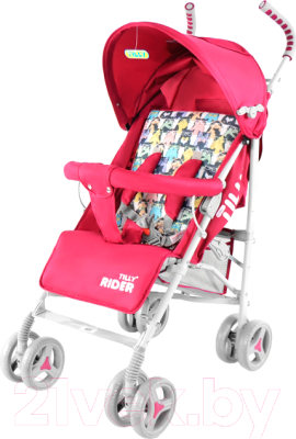 Детская прогулочная коляска Baby Tilly Rider BT-SB-0002 (малиновый)