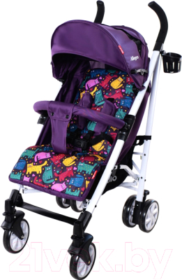 Детская прогулочная коляска Carrello Allegro CRL-10101 Kitty Purple