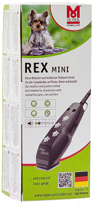 Машинка для стрижки шерсти Moser Rex mini 1411-0060 / 1411-0062