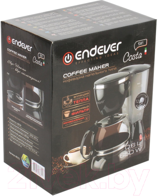 Капельная кофеварка Endever Costa-1041 (черный)