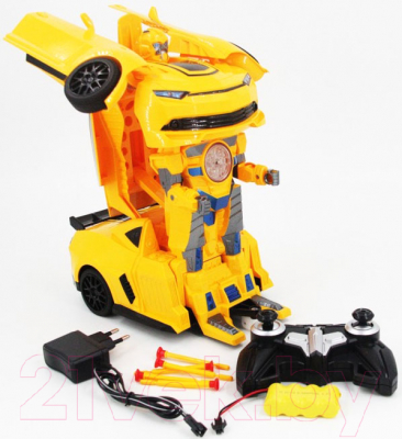 Радиоуправляемая игрушка MZ Трансформер Bumblebee Chevrolet Camaro 2367PF