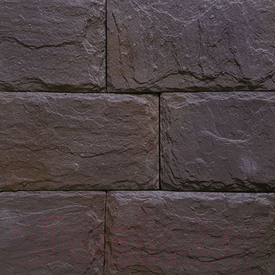 Декоративный камень бетонный Royal Legend Палаццо Питти серо-коричневый 05-680 (340x200x12-17)