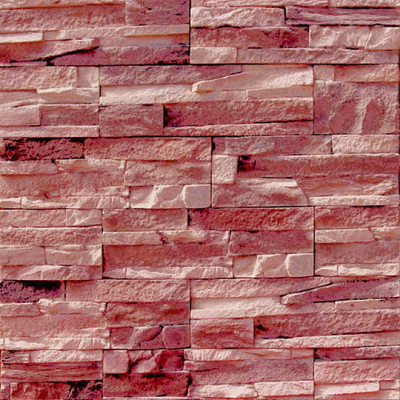 Декоративный камень бетонный Royal Legend Петра бордовый 02-530 (297x97x15-20)