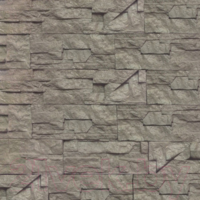 Декоративный камень бетонный Royal Legend Голарда серый с древесным 19-471 (470/280/187x93x10-35)
