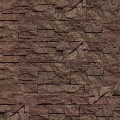 Декоративный камень бетонный Royal Legend Голарда серо-коричневый 19-680 (470/280/187x93x10-35)