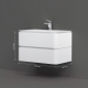 Миниатюра изображения товара Тумба под умывальник AM.PM Sensation M30FHX0802WG