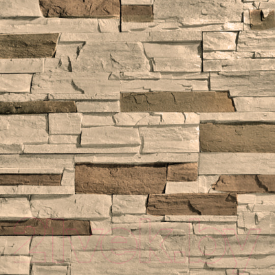 Декоративный камень бетонный Royal Legend Сан-Висенте бежевый 20-205 (455/255/145x90x15-25)