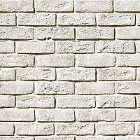 Декоративный камень бетонный Royal Legend Розенборг белый 26-010 (210x65x06-10) - 