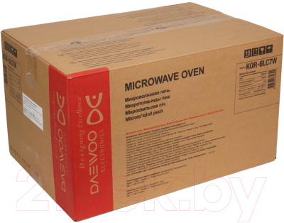 Микроволновая печь Daewoo KOR-6LC7W - коробка